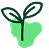 Green artificial plant